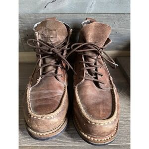 G.H.Bass Quail Hunters Chukka Tan Leather Boot‎ Men's Size 10 Rugged
